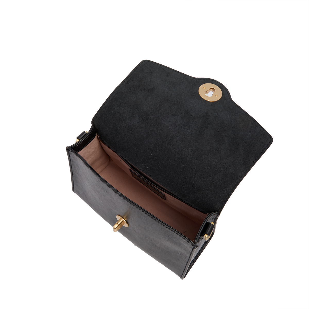 Borsa a mano con tracolla THE BRIDGE IRENE Nero