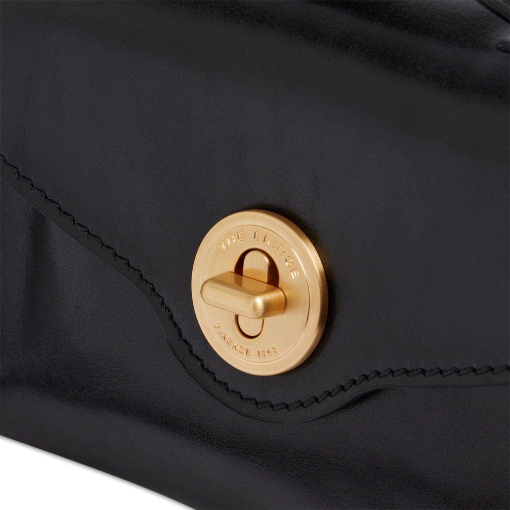 Borsa a mano con tracolla THE BRIDGE IRENE Nero