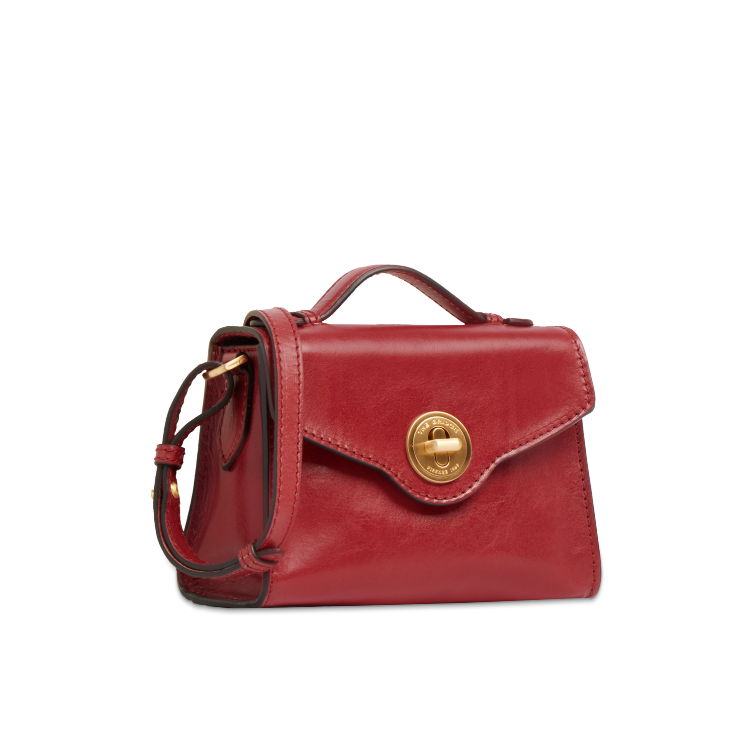 Borsa a mano con tracolla THE BRIDGE IRENE 04520501 Mattone