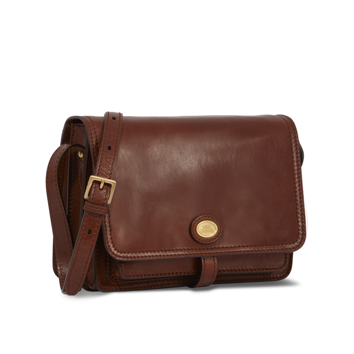 Borsa a spalla THE BRIDGE 04418201 Cuoio
