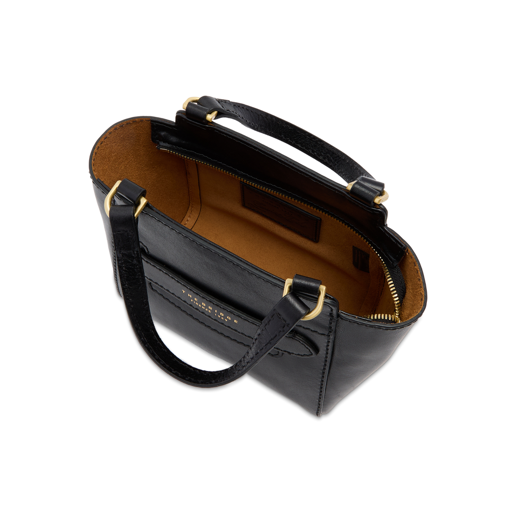 Borsa a mano con tracolla THE BRIDGE LUCREZIA Nero