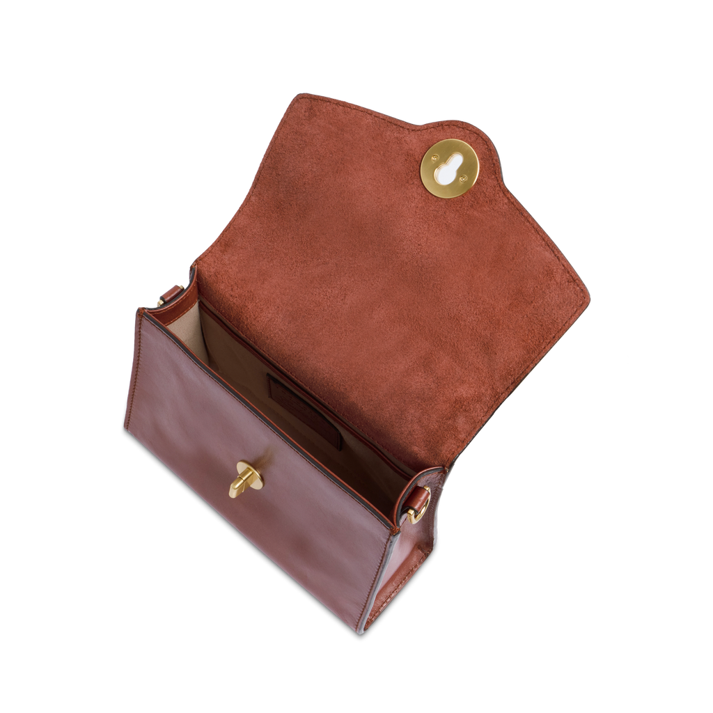 Borsa a mano con tracolla THE BRIDGE IRENE Cuoio