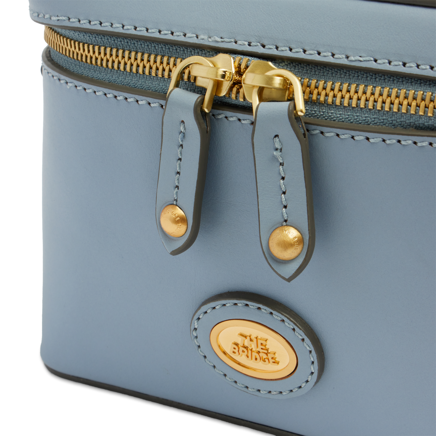 Bauletto con tracolla THE BRIDGE 04540601 Celeste