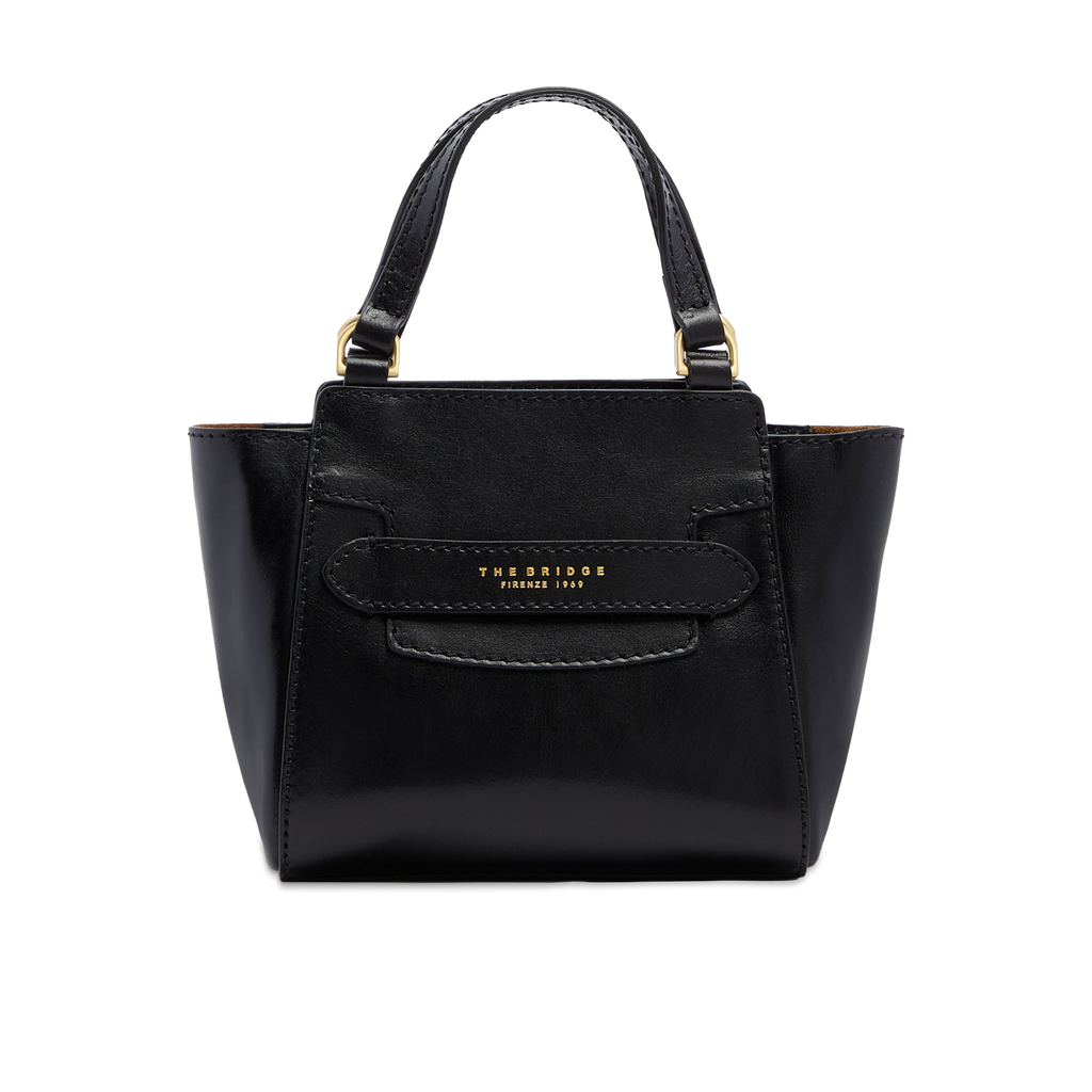 Borsa a mano con tracolla THE BRIDGE LUCREZIA Nero