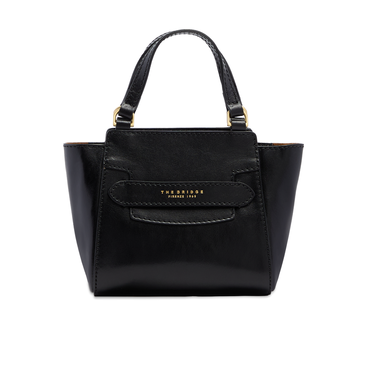 Borsa a mano con tracolla THE BRIDGE LUCREZIA Nero