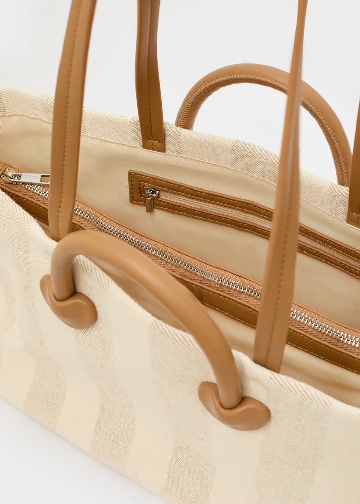 Borsa a mano e a spalla NALì LIVERPOOL BEIGE