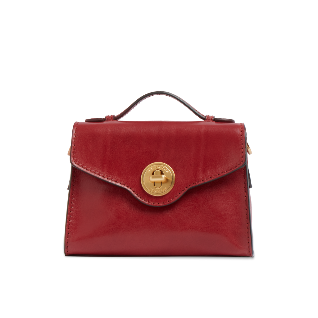 Borsa a mano con tracolla THE BRIDGE IRENE 04520501 Mattone