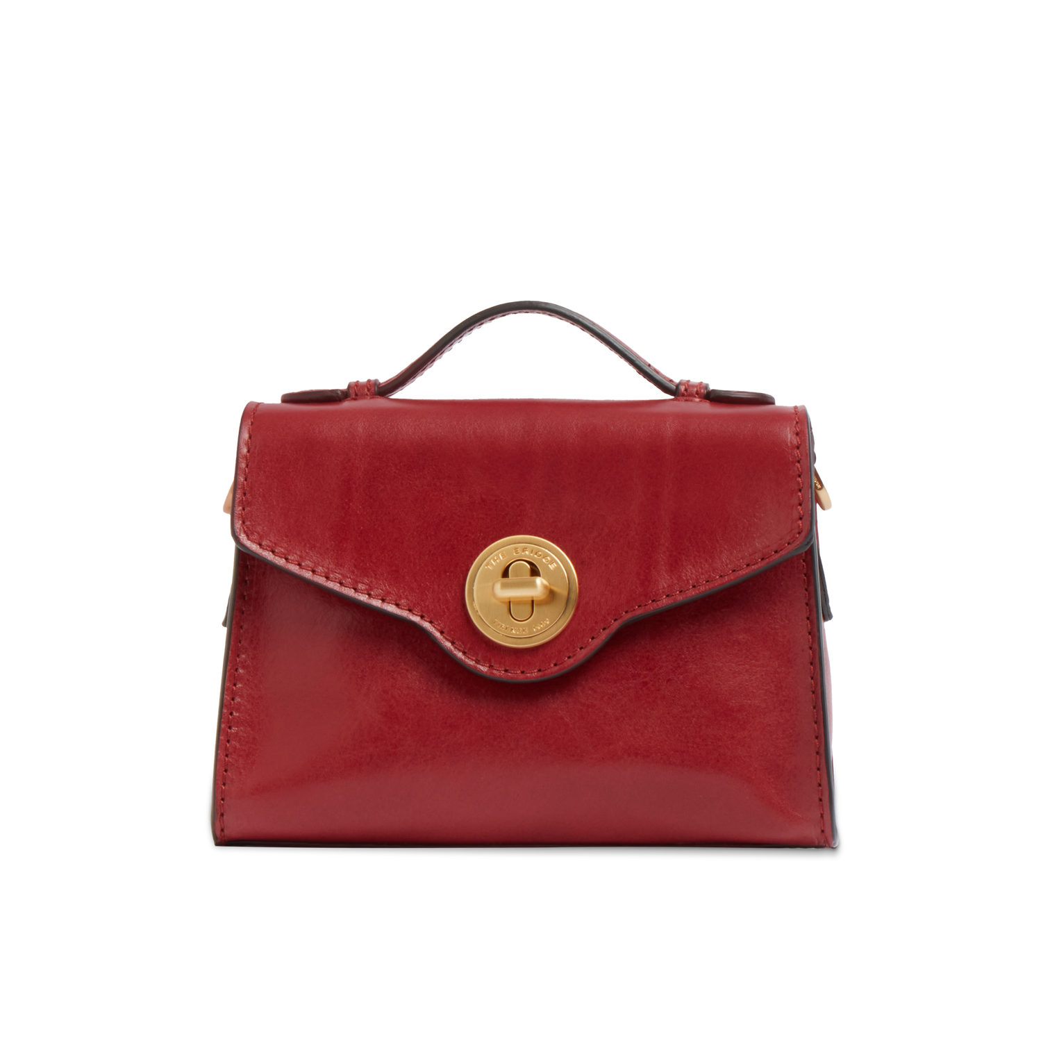 Borsa a mano con tracolla THE BRIDGE IRENE 04520501 Mattone