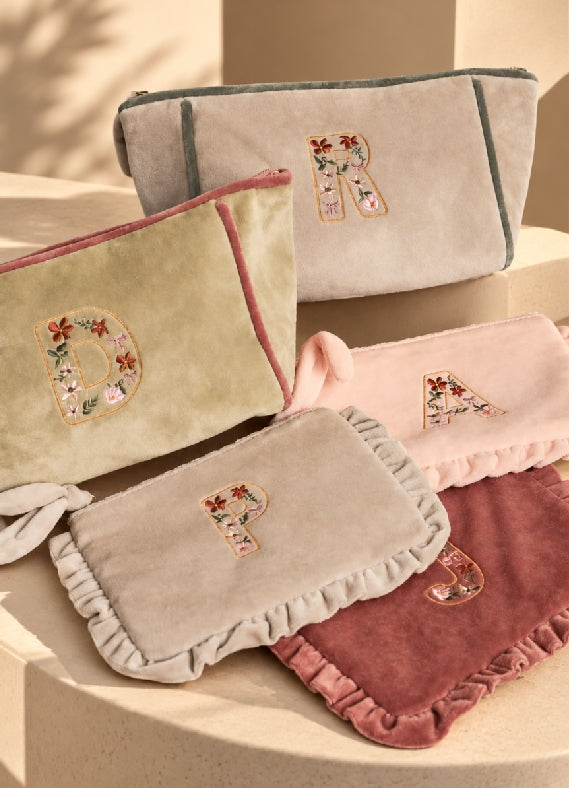 Pouch grande con Iniziali NALI'