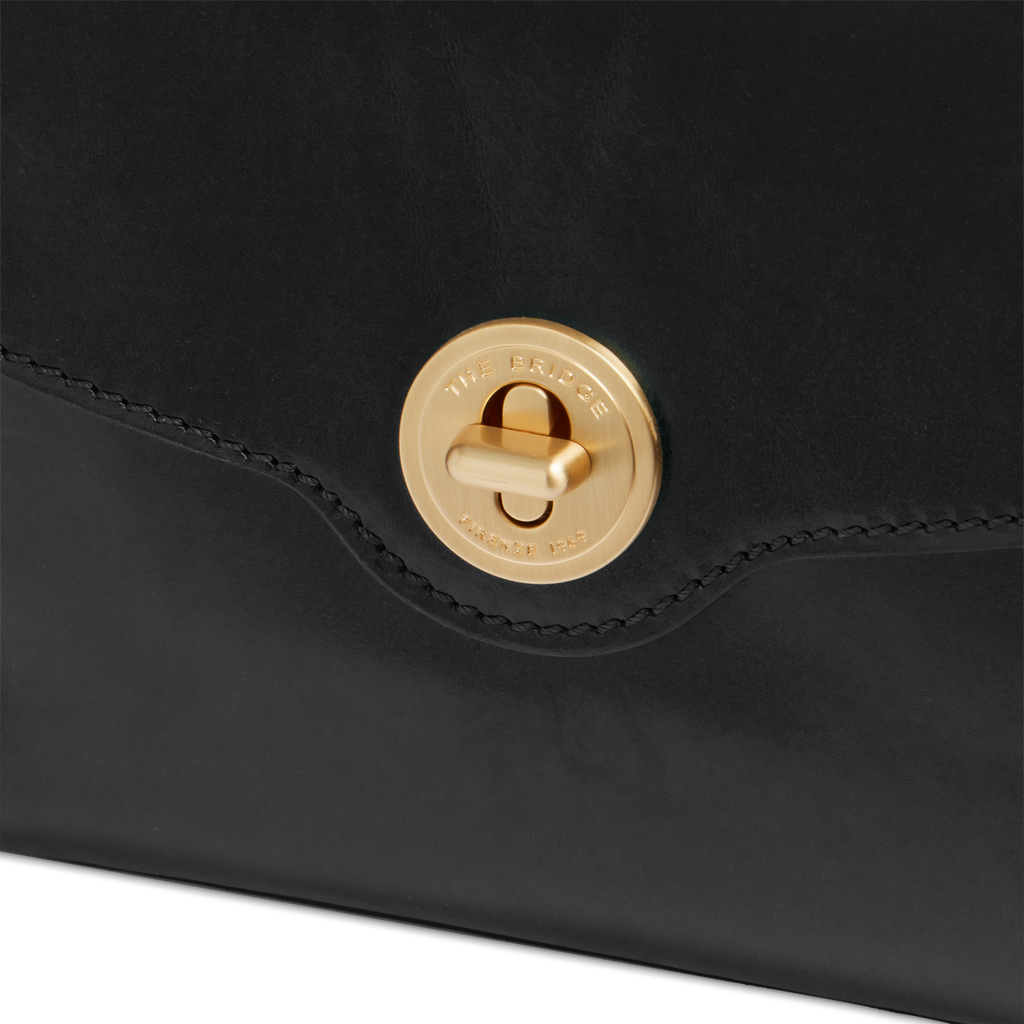 Borsa a mano con tracolla THE BRIDGE IRENE Nero