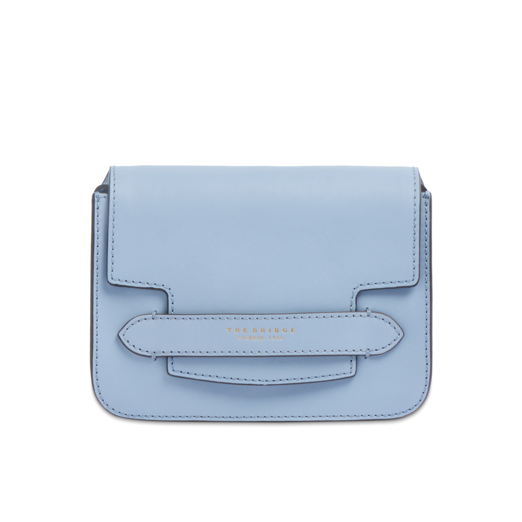 Borsa a spalla THE BRIDGE LUCREZIA 04192001 Celeste