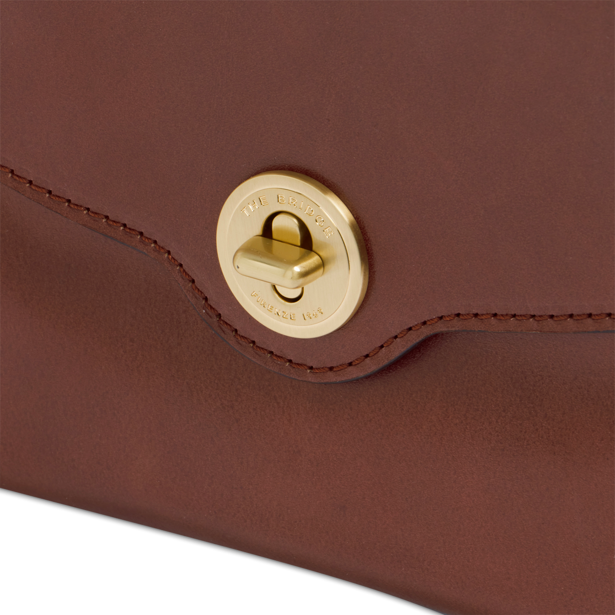 Borsa a mano con tracolla THE BRIDGE IRENE Cuoio