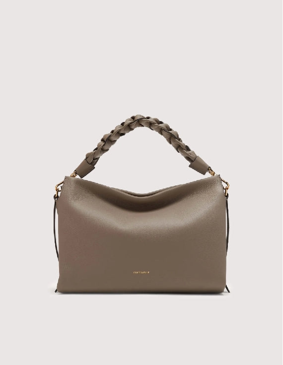 Borsa a mano e a spalla COCCINELLE BOHEME Warm Taupe