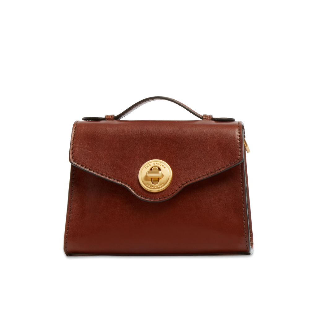 Borsa a mano con tracolla THE BRIDGE IRENE Cuoio
