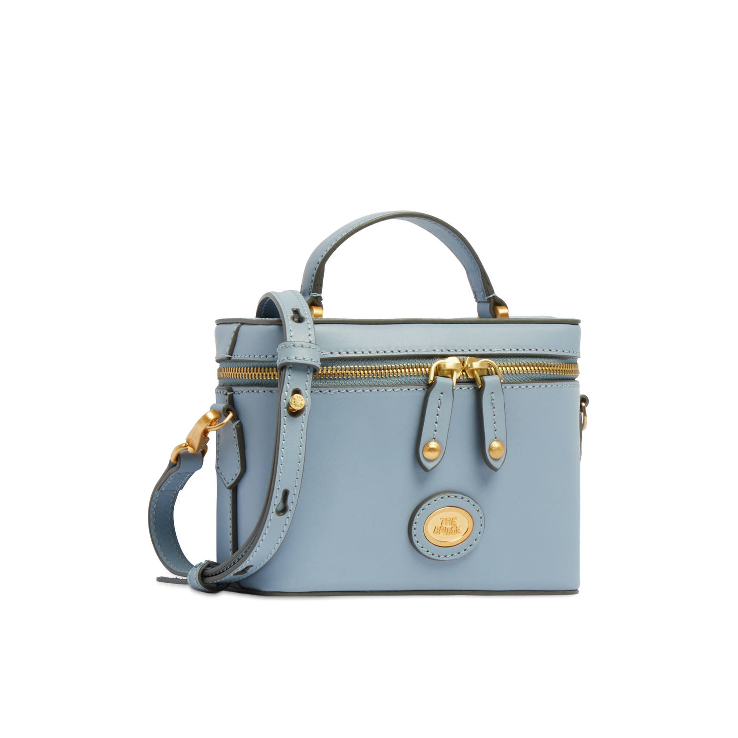 Bauletto con tracolla THE BRIDGE 04540601 Celeste