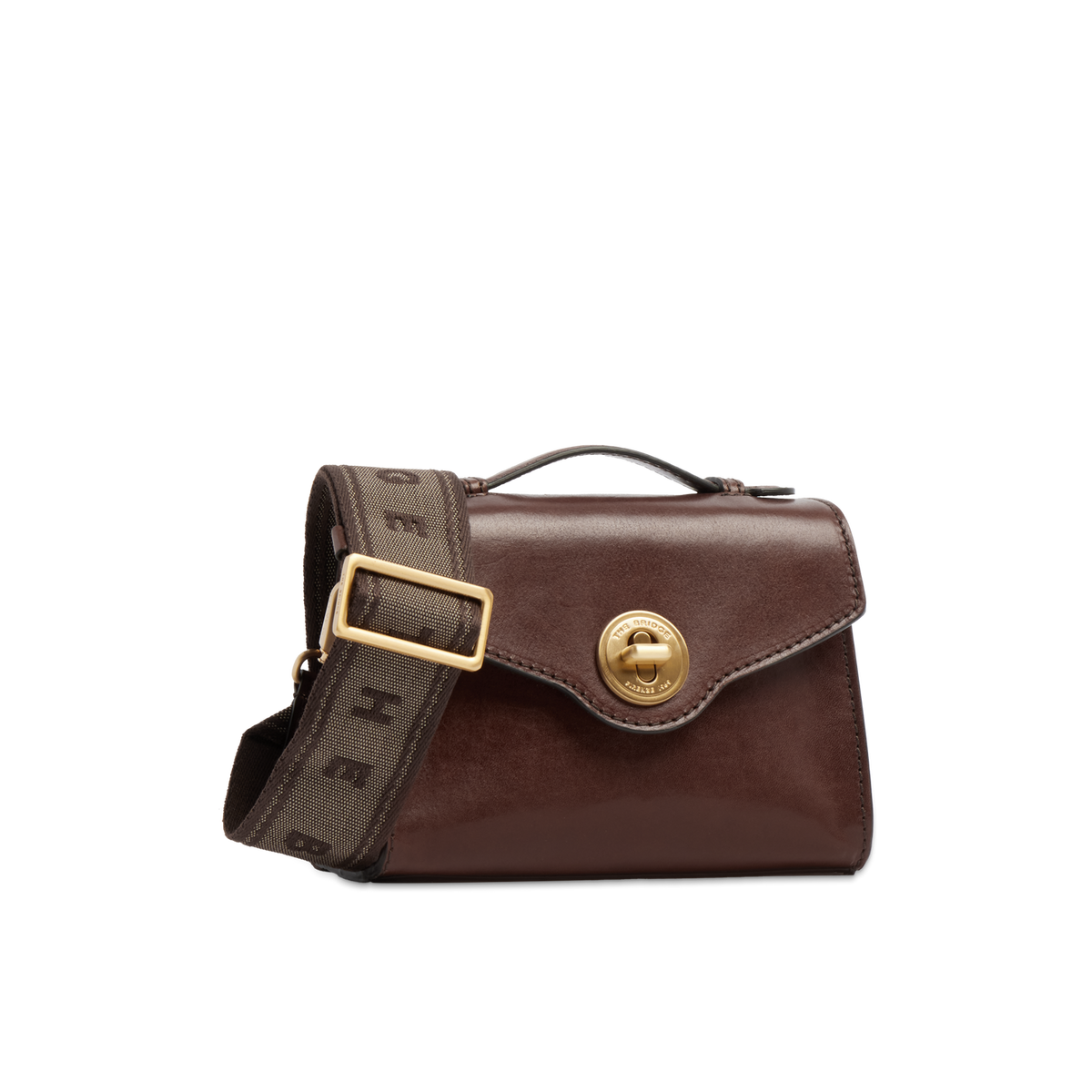 Borsa a mano con tracolla THE BRIDGE IRENE Moka