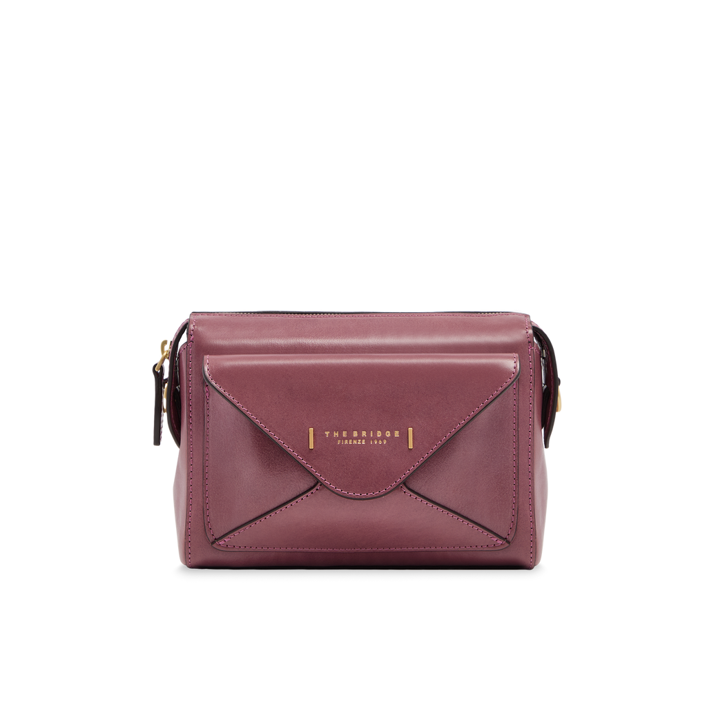Borsa con doppia tracolla THE BRIDGE FRIDA 04290401 Orchidea