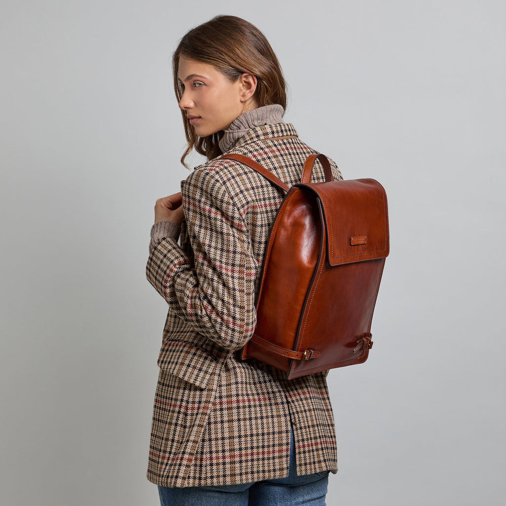 Zaino professionale THE BRIDGE MONICA Cuoio
