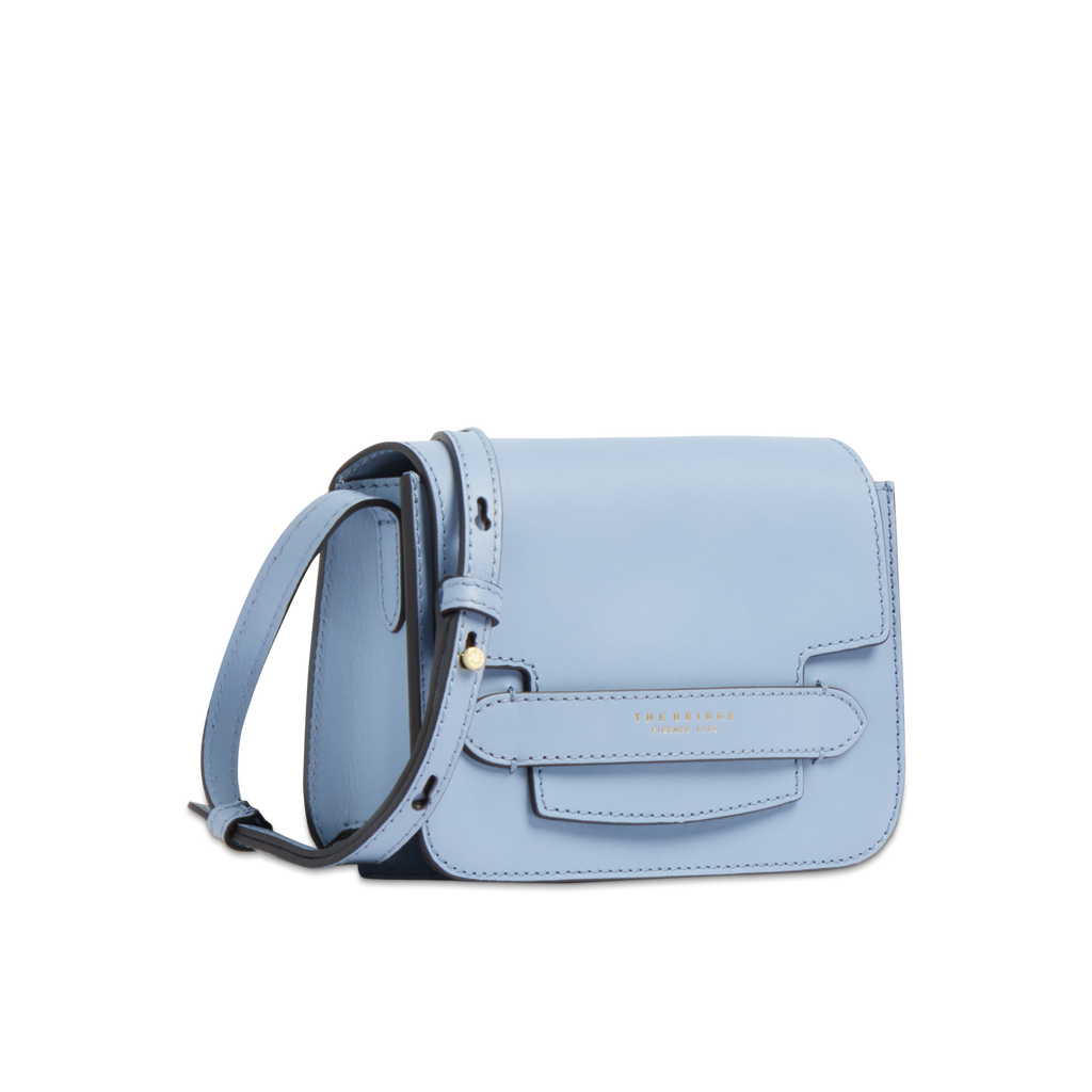 Borsa a spalla THE BRIDGE LUCREZIA 04192001 Celeste