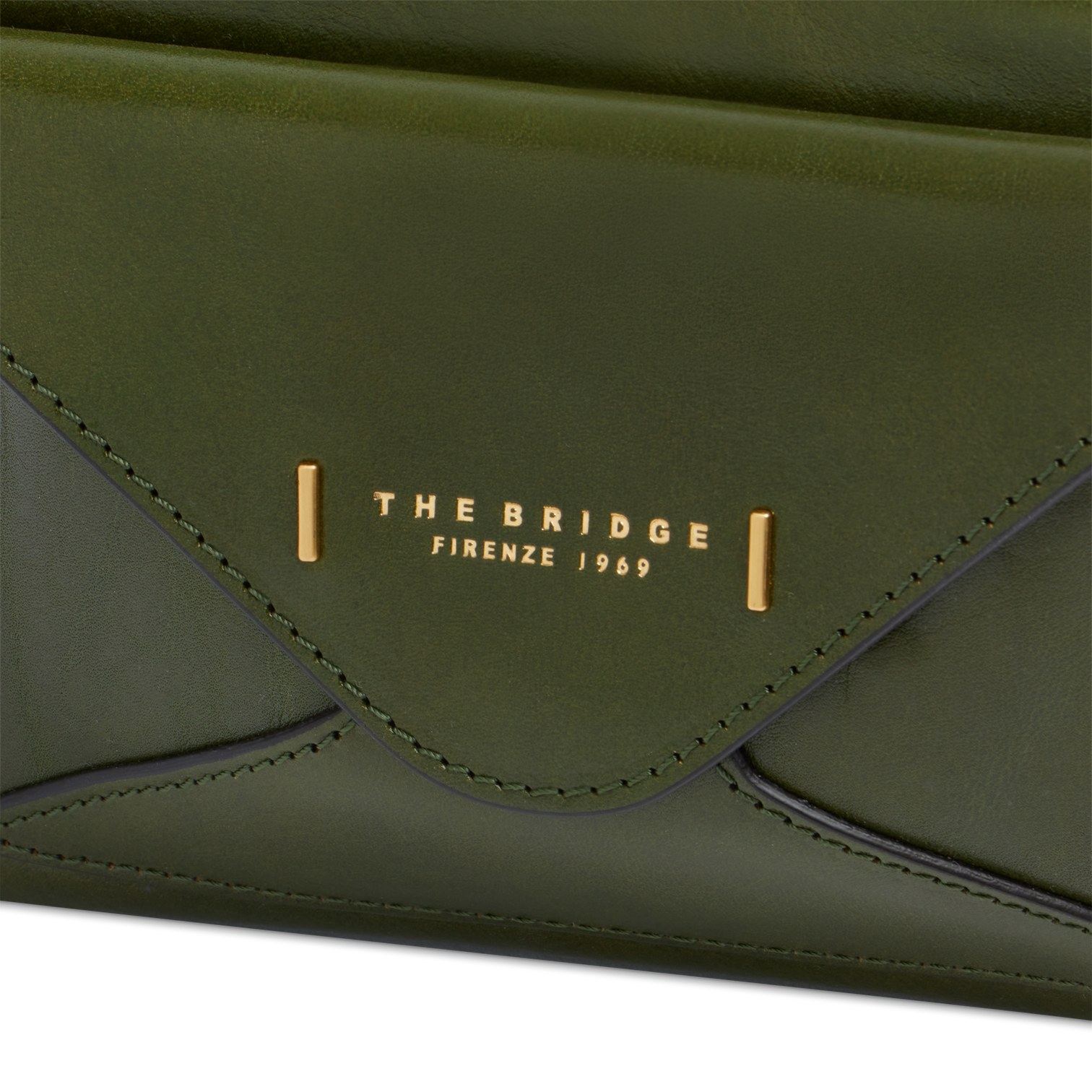 Borsa con doppia tracolla THE BRIDGE FRIDA 04290401 Verde