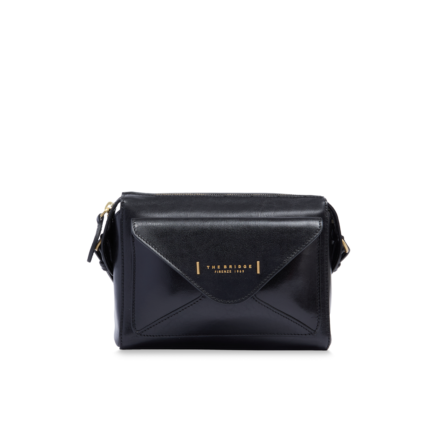 Borsa con doppia tracolla THE BRIDGE FRIDA 04290401 Nero