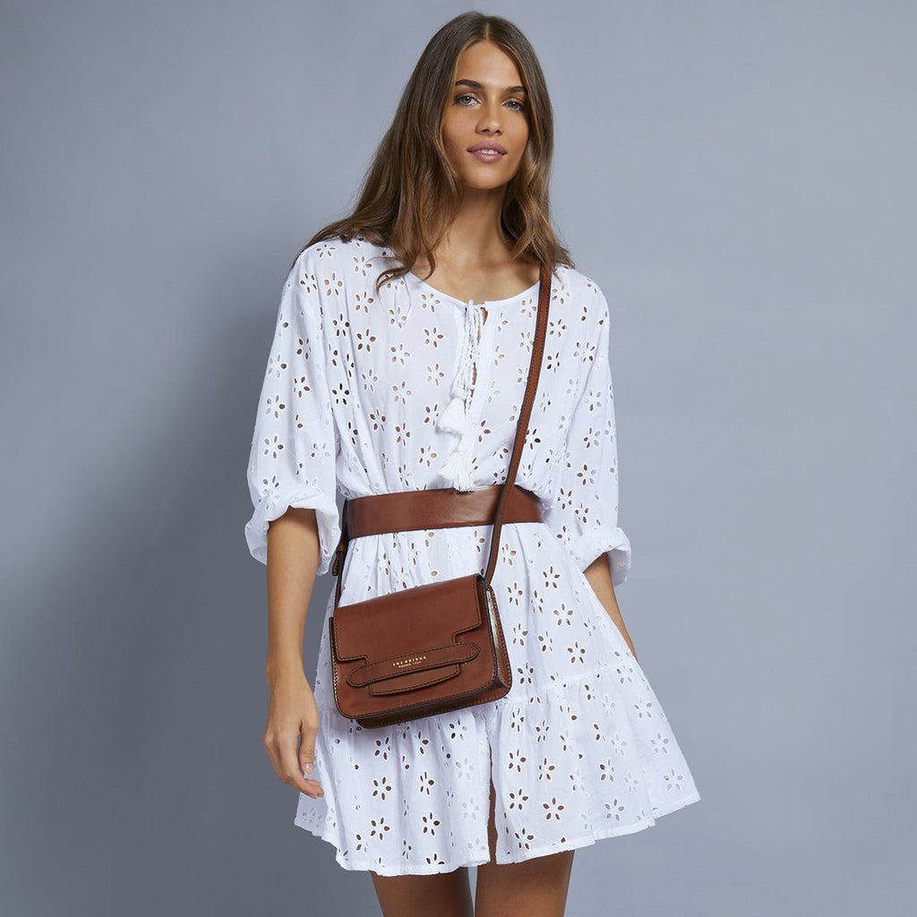 Borsa a spalla THE BRIDGE LUCREZIA 04192001 Cuoio