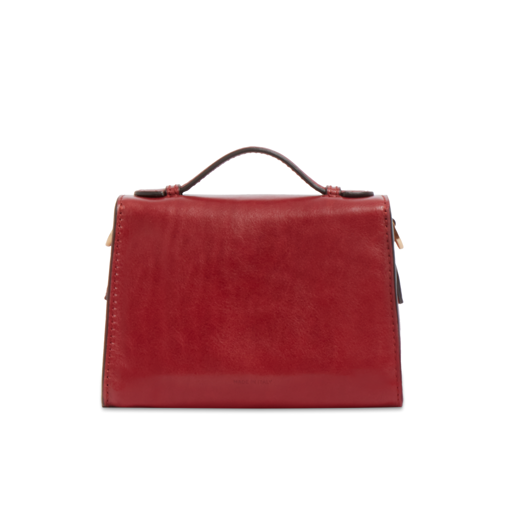 Borsa a mano con tracolla THE BRIDGE IRENE 04520501 Mattone