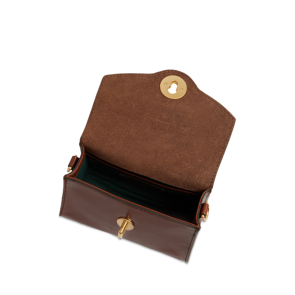 Borsa a mano con tracolla THE BRIDGE IRENE Cuoio