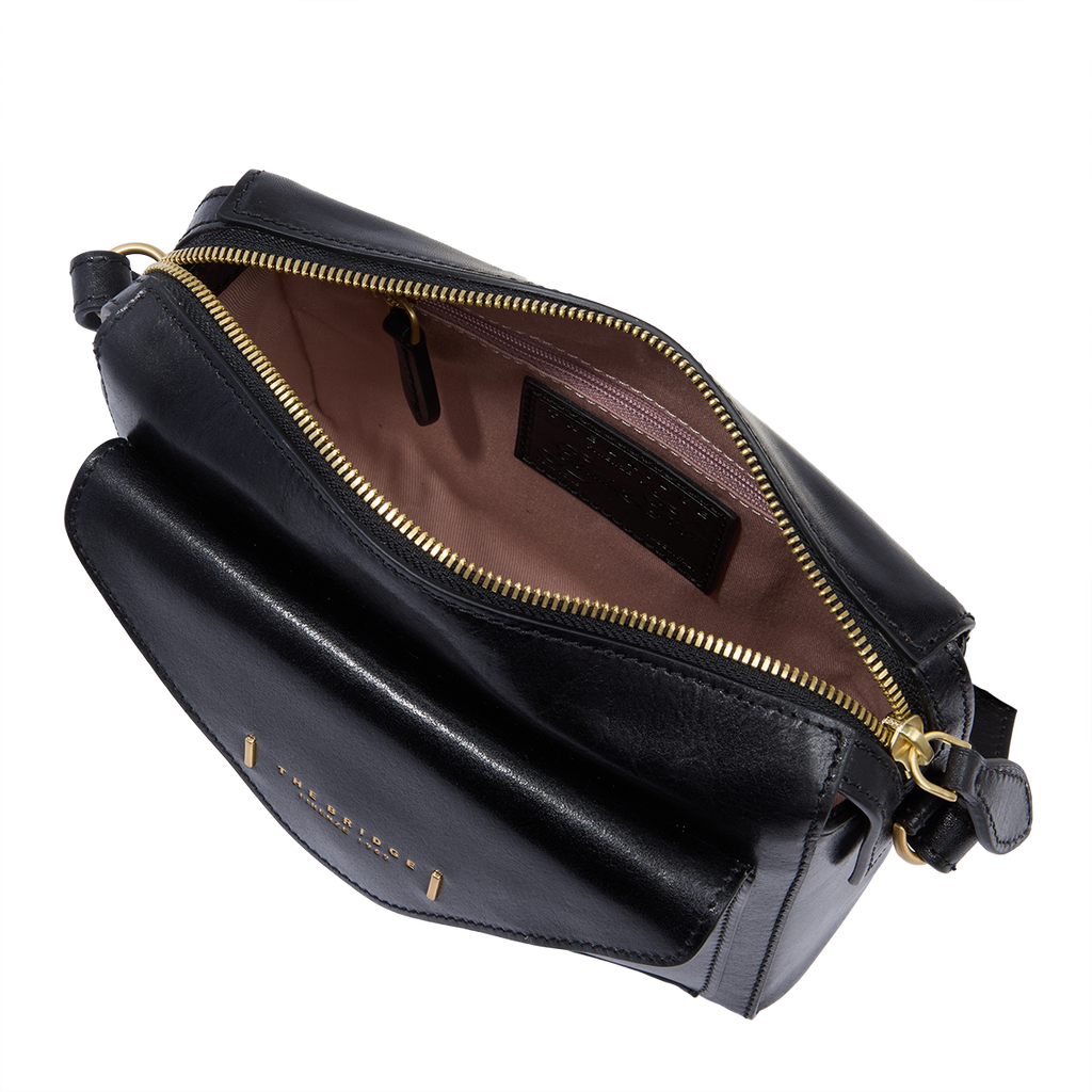 Borsa con doppia tracolla THE BRIDGE FRIDA 04290401 Nero