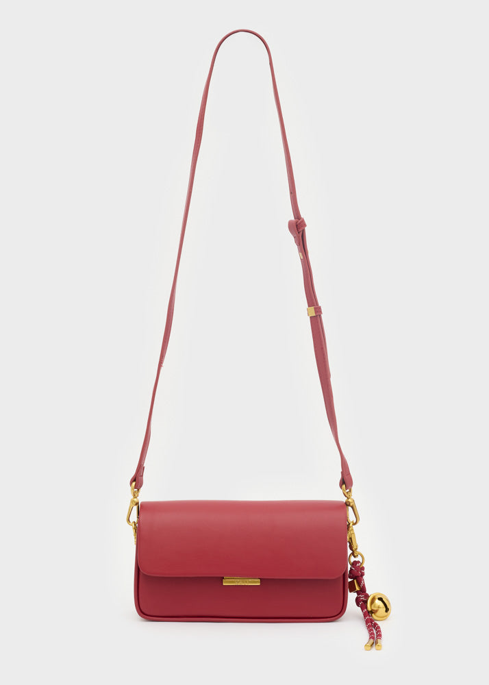 Borsa con ciondolo NALì BRISTOL ROSSO