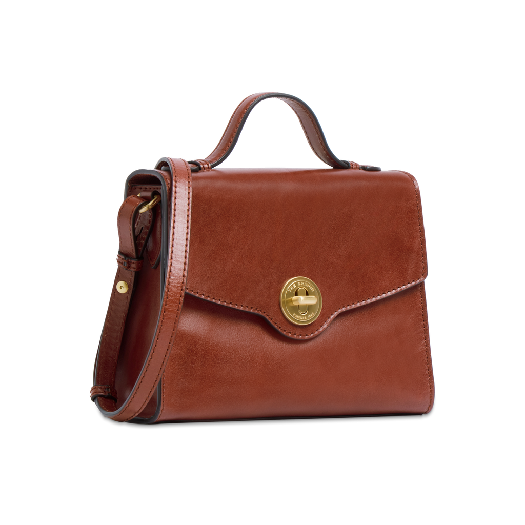 Borsa a mano con tracolla THE BRIDGE IRENE Cuoio