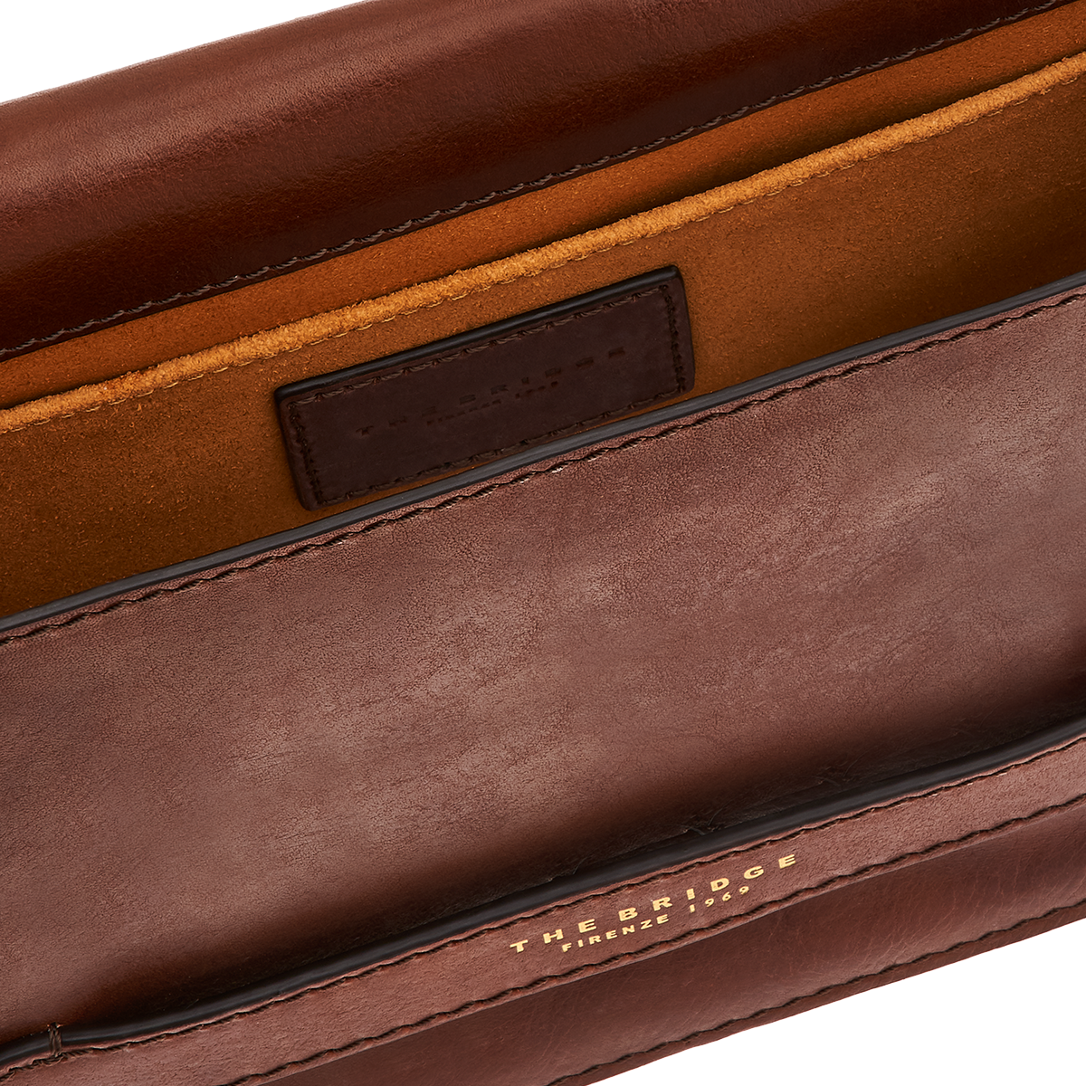 Borsa a spalla THE BRIDGE LUCREZIA 04193001 Cuoio