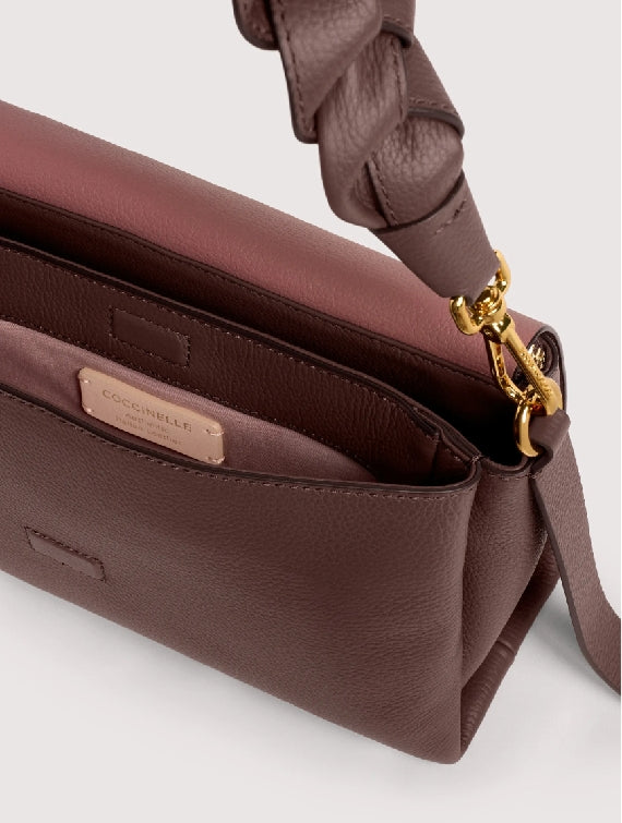 Borsa a spalla COCCINELLE BOHEME Berry