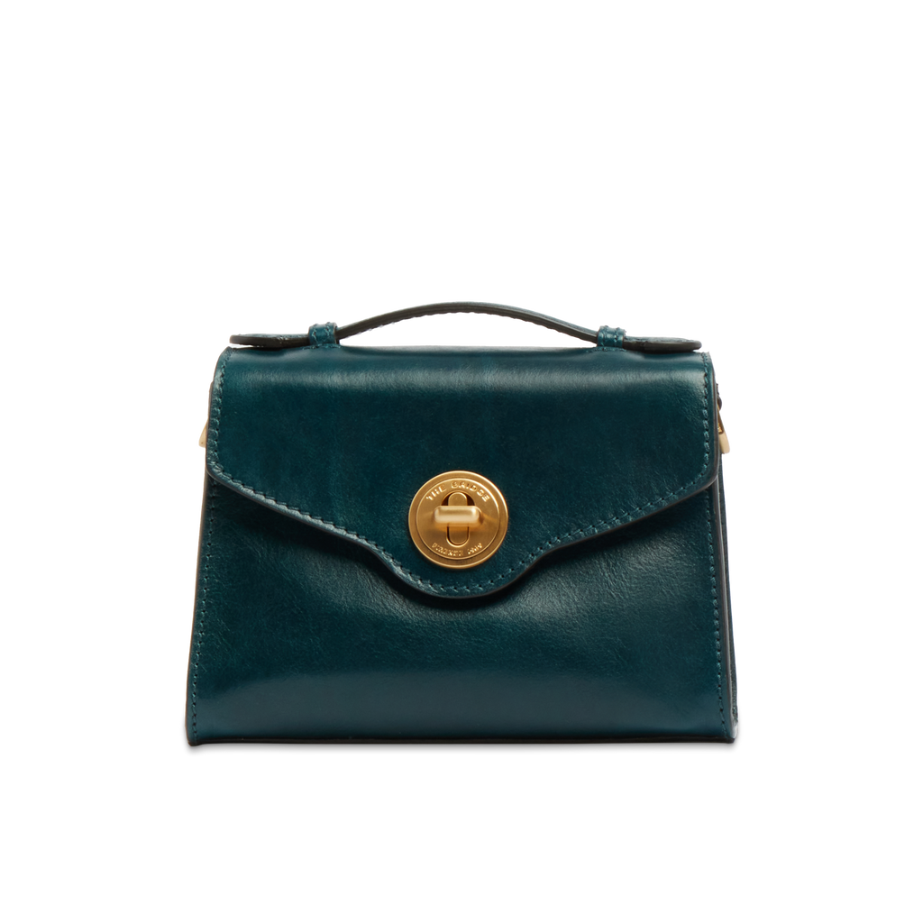Borsa a mano con tracolla THE BRIDGE IRENE 04520501 Petrolio