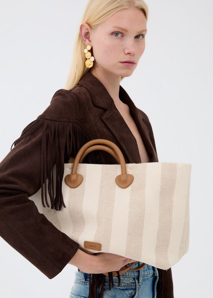 Borsa a mano e a spalla NALì LIVERPOOL BEIGE