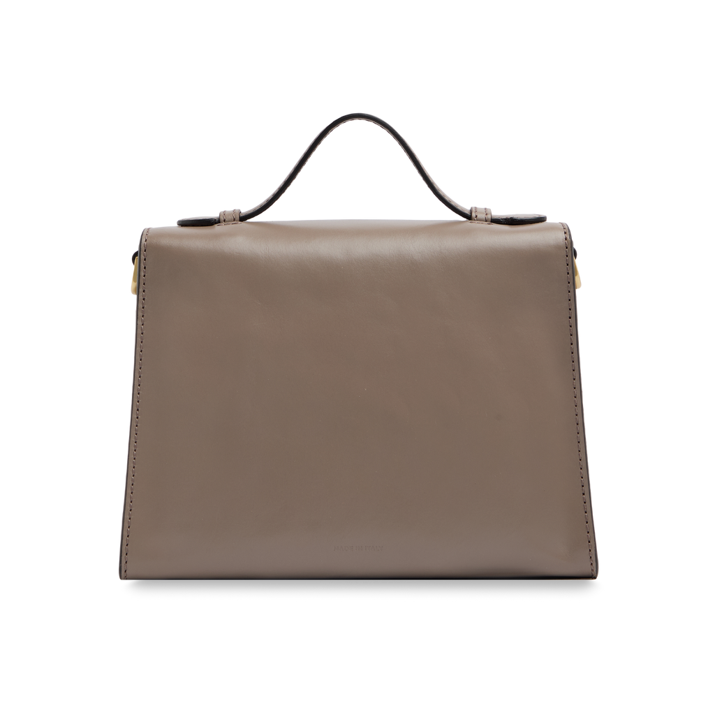 Borsa a mano con tracolla THE BRIDGE IRENE Greige