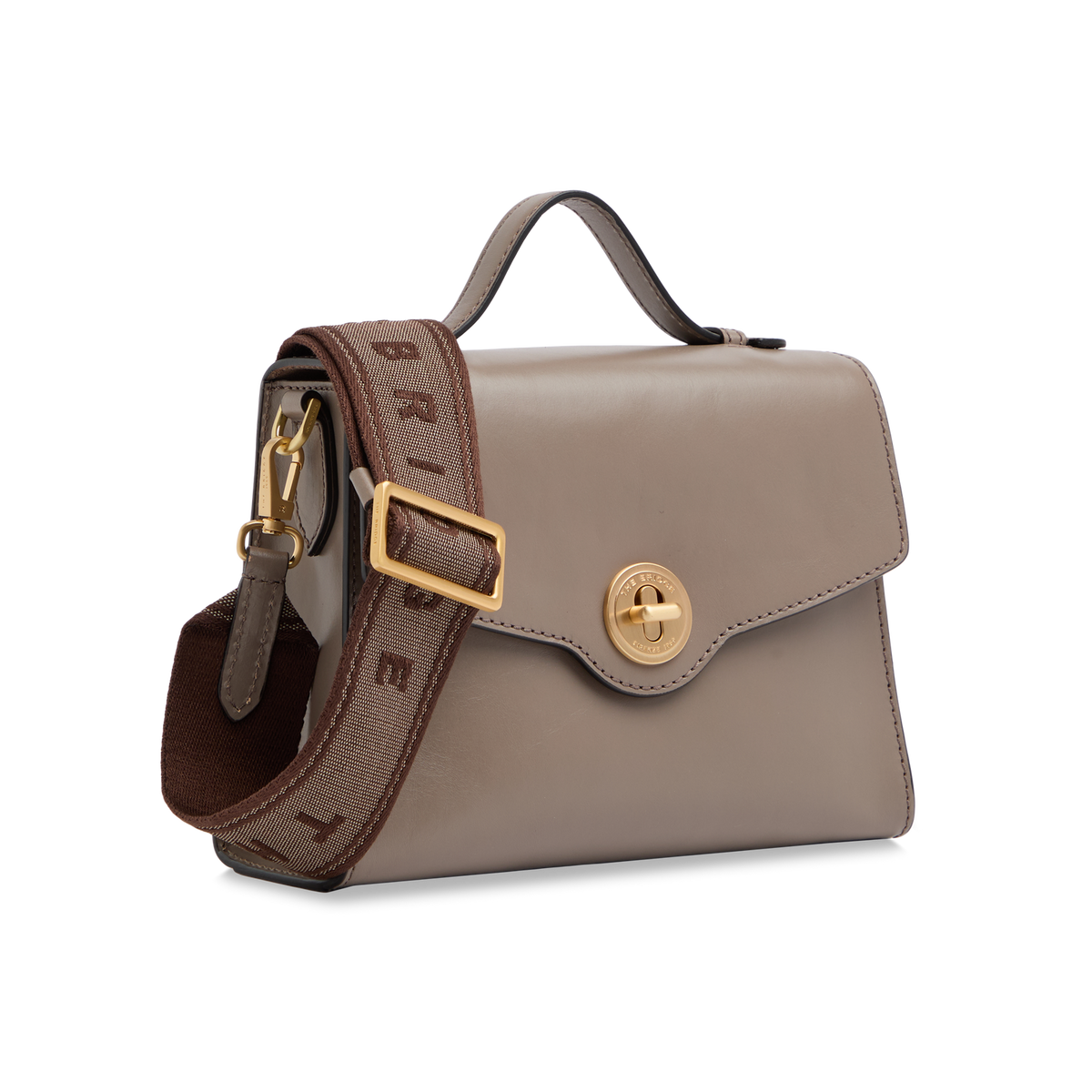 Borsa a mano con tracolla THE BRIDGE IRENE Greige