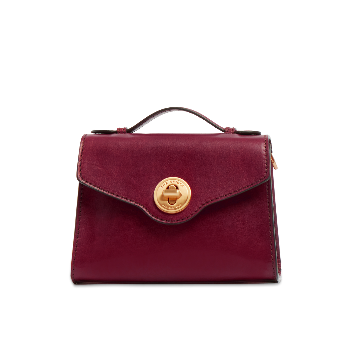 Borsa a mano con tracolla THE BRIDGE IRENE Barolo