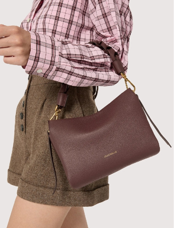 Borsa a mano e a spalla COCCINELLE BOHEME Berry