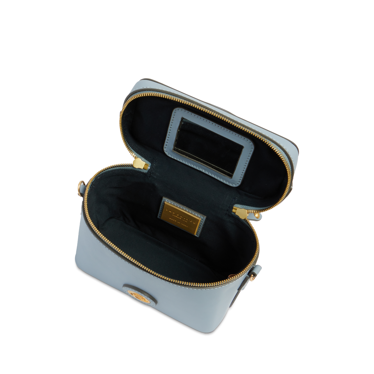 Bauletto con tracolla THE BRIDGE 04540601 Celeste