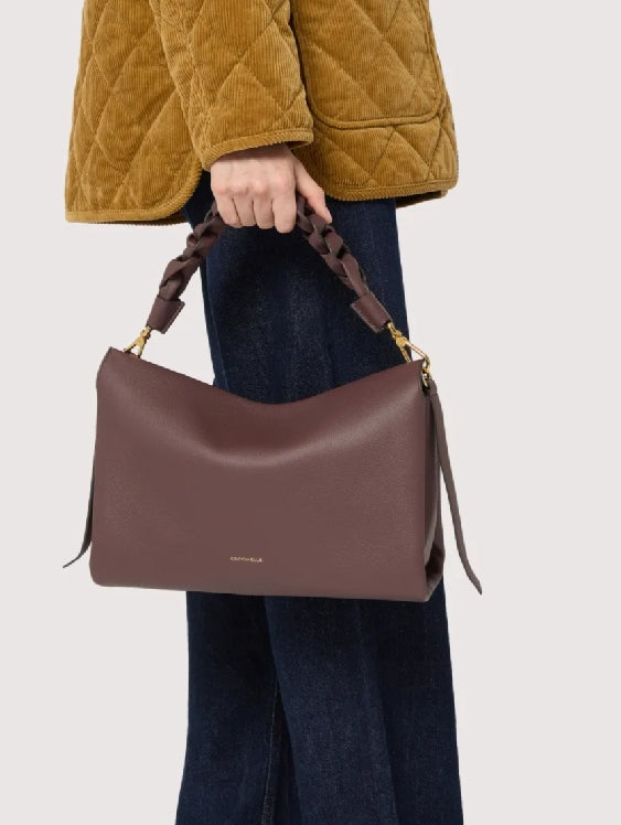 Borsa a mano e a spalla COCCINELLE BOHEME Berry