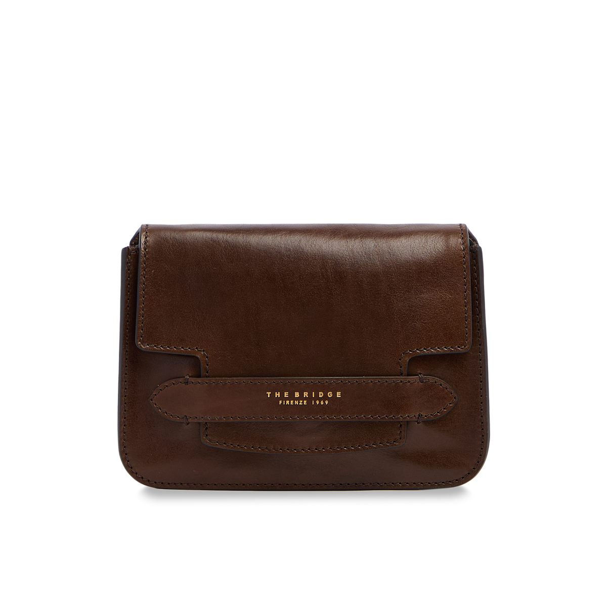 Borsa a spalla THE BRIDGE LUCREZIA 04192001 Moka