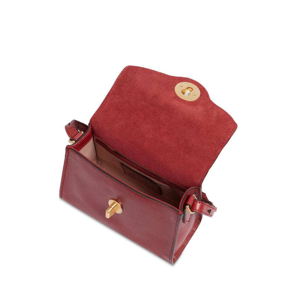 Borsa a mano con tracolla THE BRIDGE IRENE 04520501 Mattone