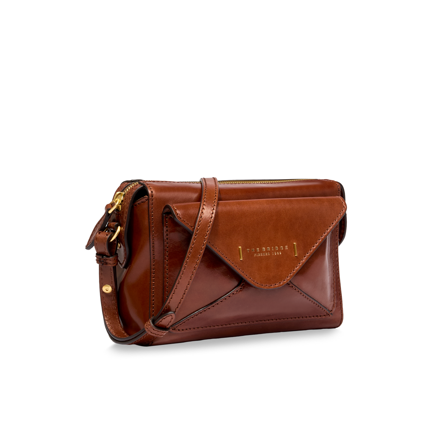 Borsa con doppia tracolla THE BRIDGE FRIDA 04290401 Cuoio