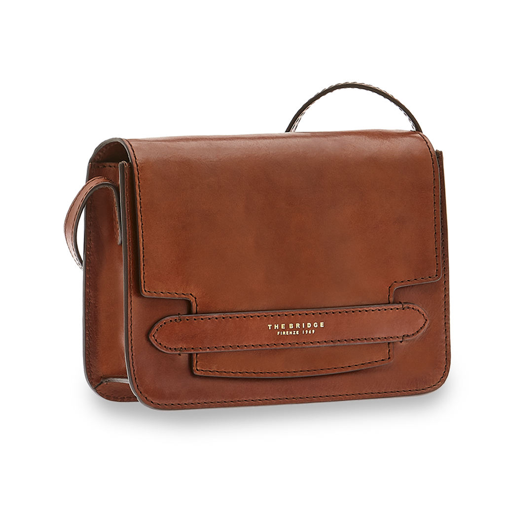Borsa a spalla THE BRIDGE LUCREZIA 04193001 Cuoio