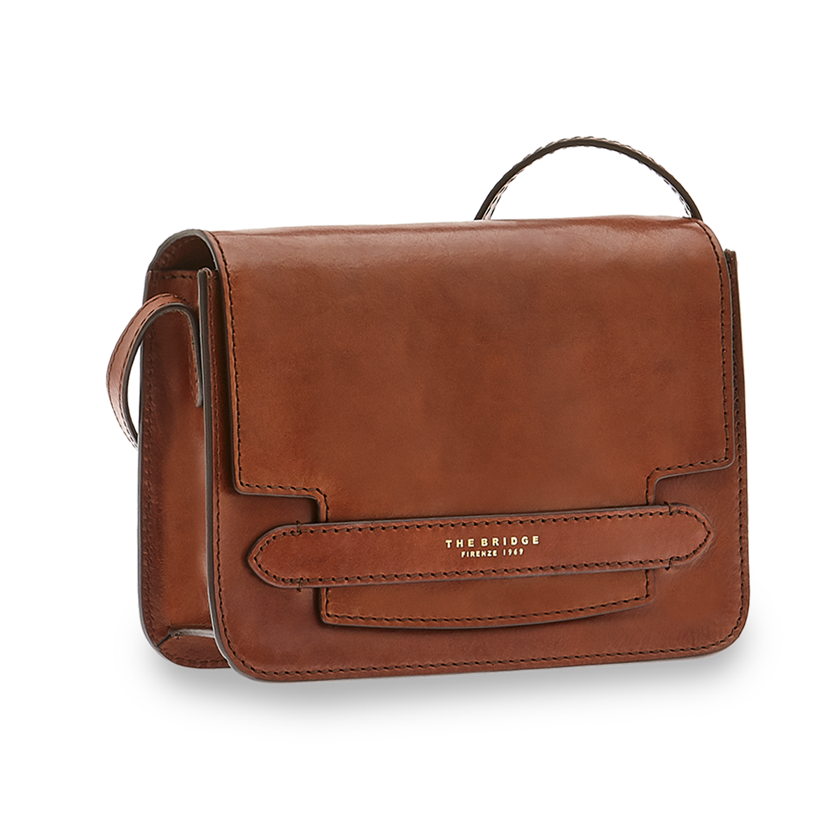 Borsa a spalla THE BRIDGE LUCREZIA 04193001 Cuoio
