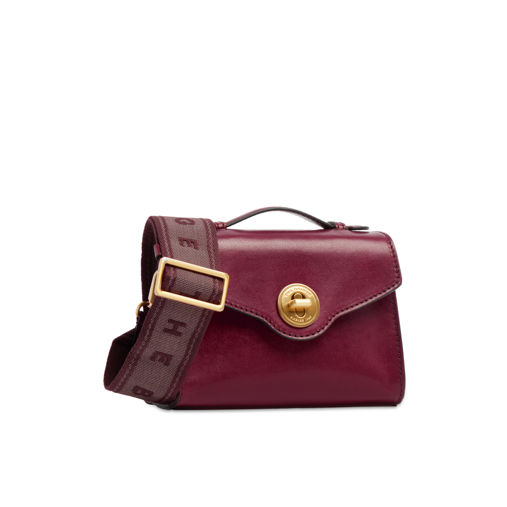 Borsa a mano con tracolla THE BRIDGE IRENE Barolo