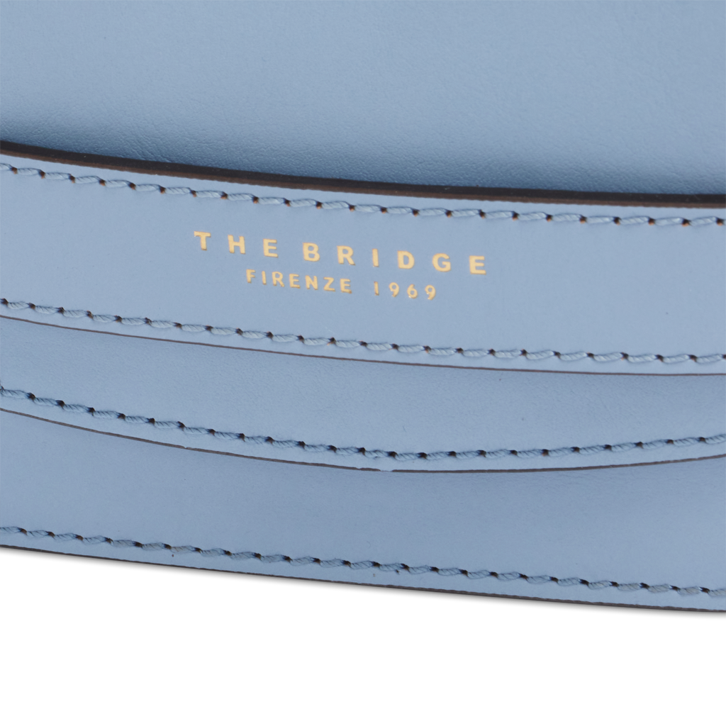 Borsa a spalla THE BRIDGE LUCREZIA 04192001 Celeste
